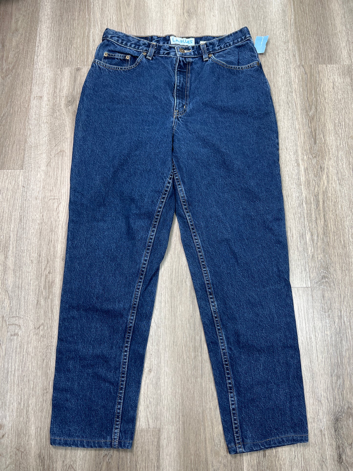 Jeans Straight By La Blues In Blue Denim, Size: 14