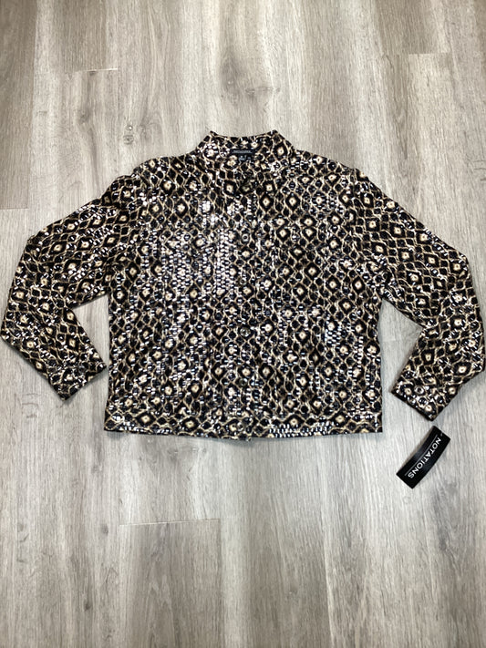 Jacket Other By Notations In Animal Print, Size: M