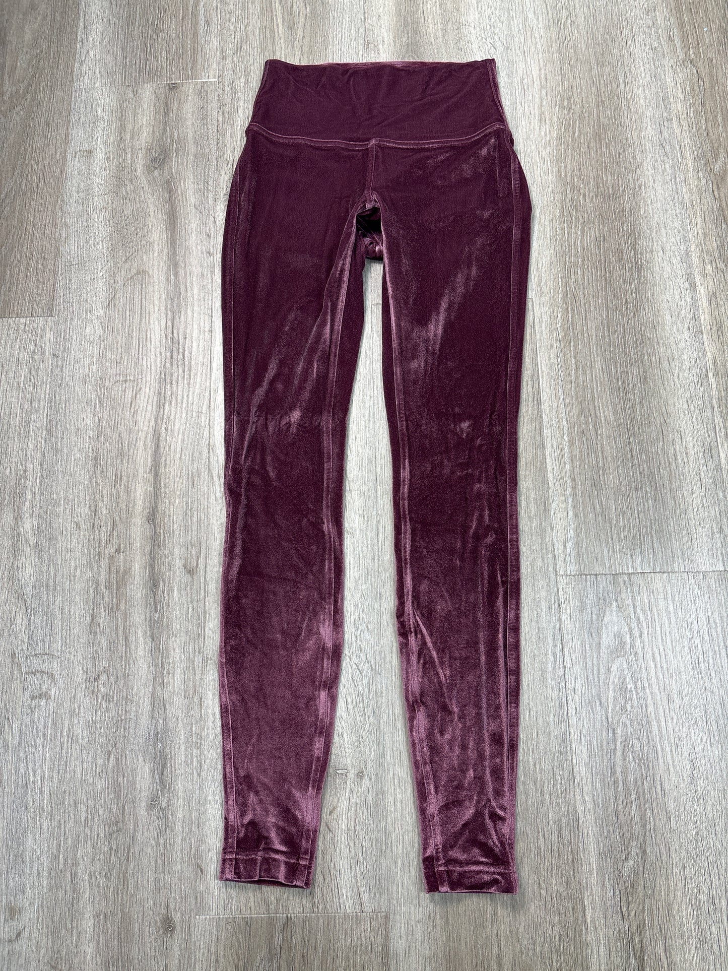 Pants Leggings By Lululemon In Purple, Size: S