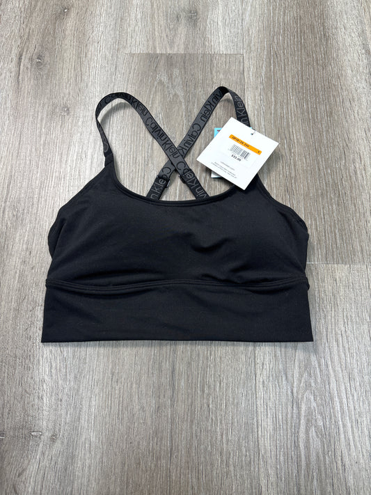 Athletic Bra By Calvin Klein In Black, Size: S