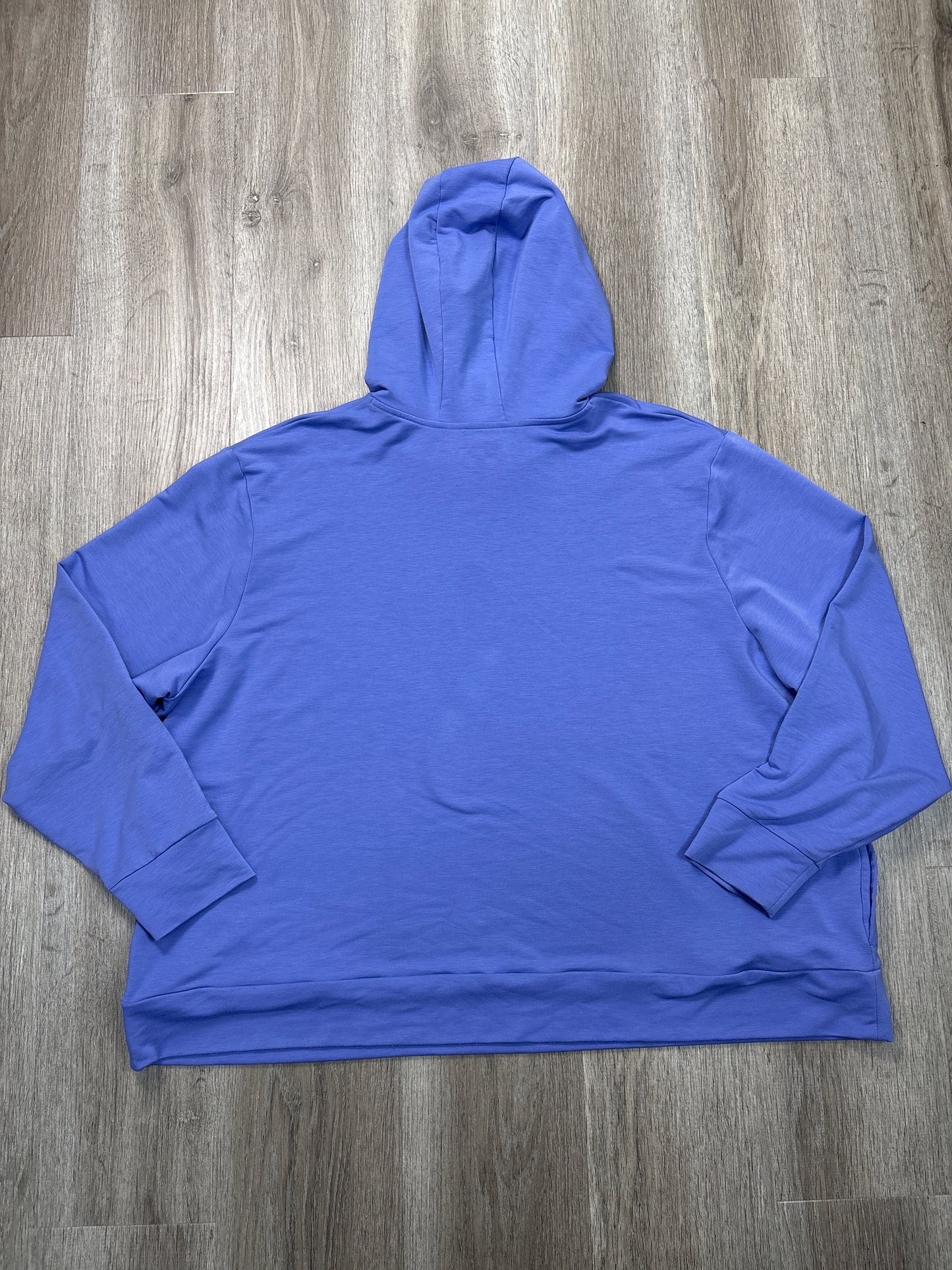 Athletic Sweatshirt Hoodie By Under Armour In Purple, Size: 3x