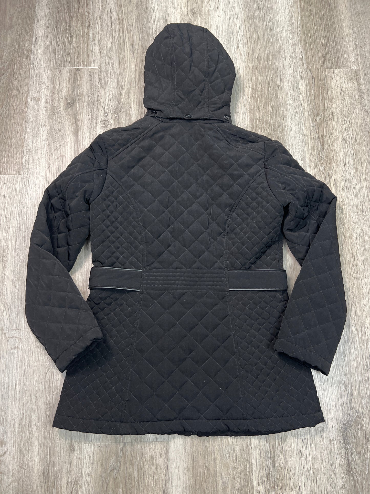 Coat Puffer & Quilted By Laundry In Black, Size: M