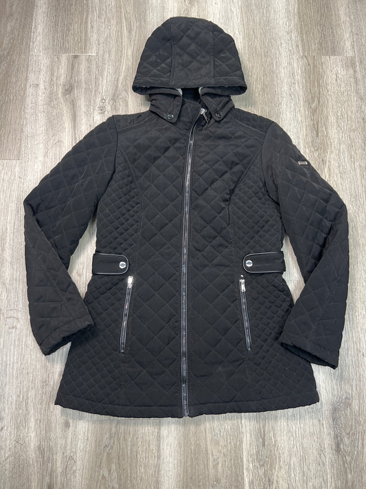 Coat Puffer & Quilted By Laundry In Black, Size: M