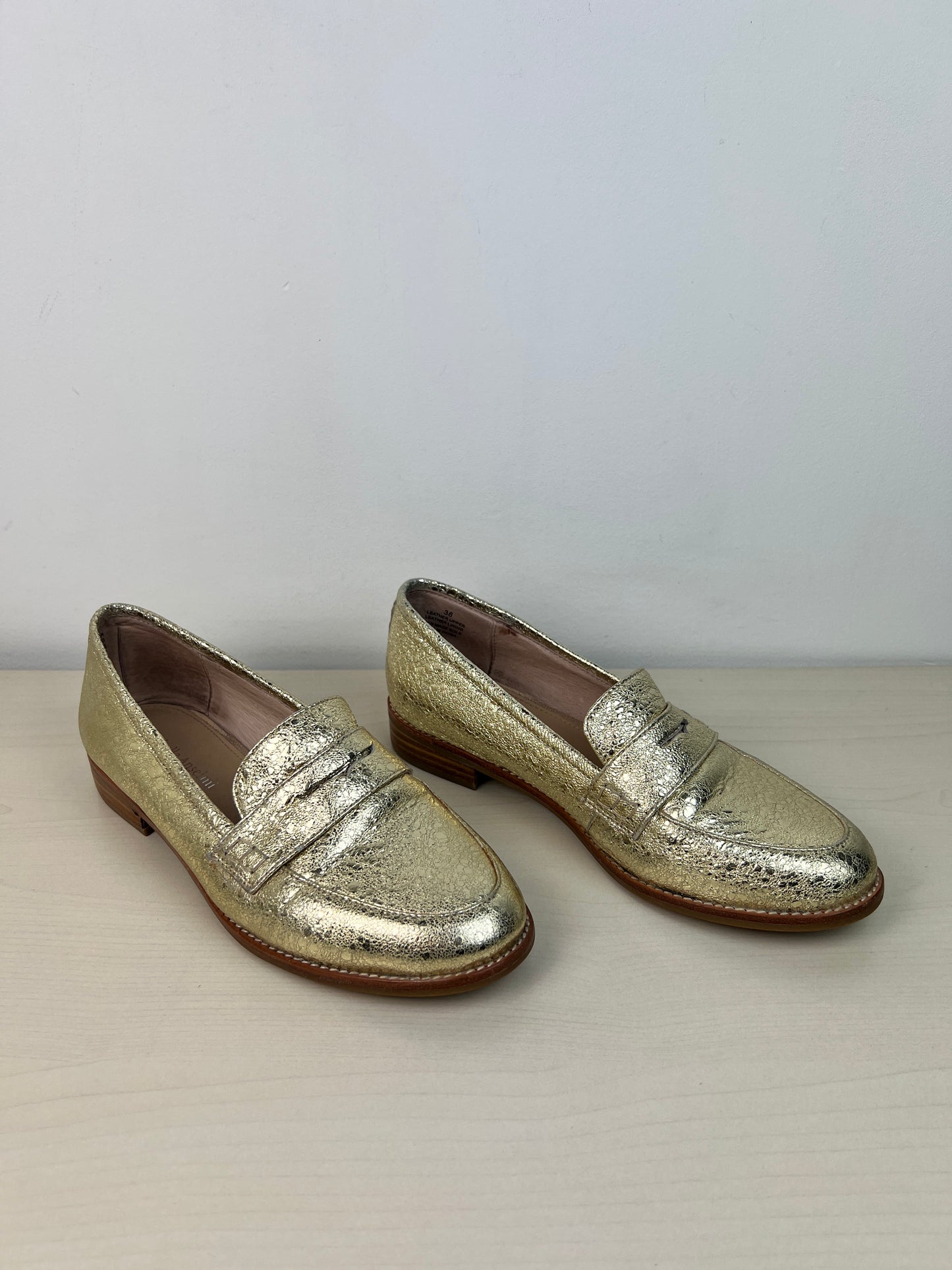 Shoes Flats By Isabella Anselmi In Gold, Size: 8