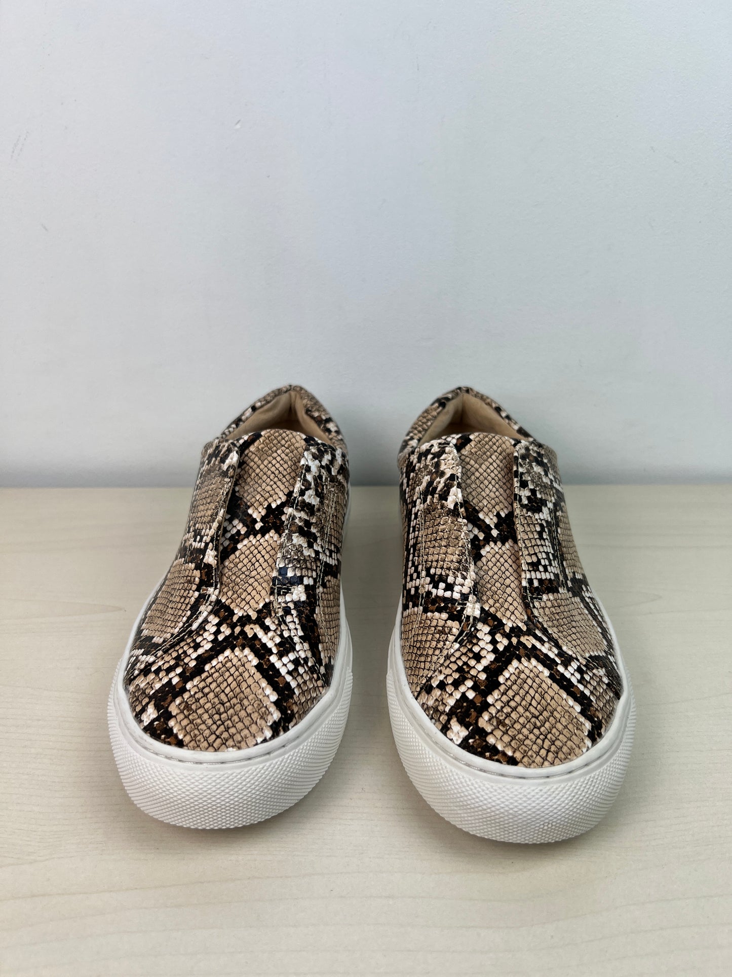 Shoes Sneakers By J Slides In Snakeskin Print, Size: 7.5