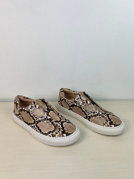 Shoes Sneakers By J Slides In Snakeskin Print, Size: 7.5