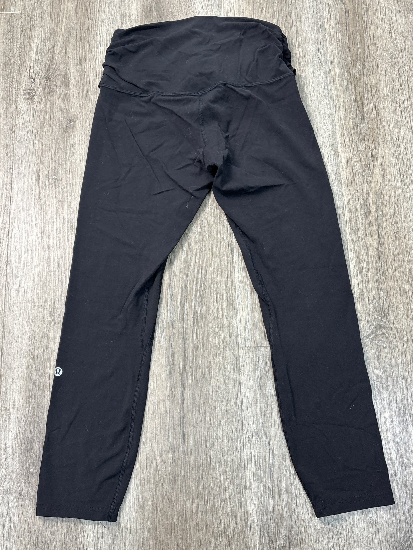 Athletic Leggings By Lululemon In Black, Size: S