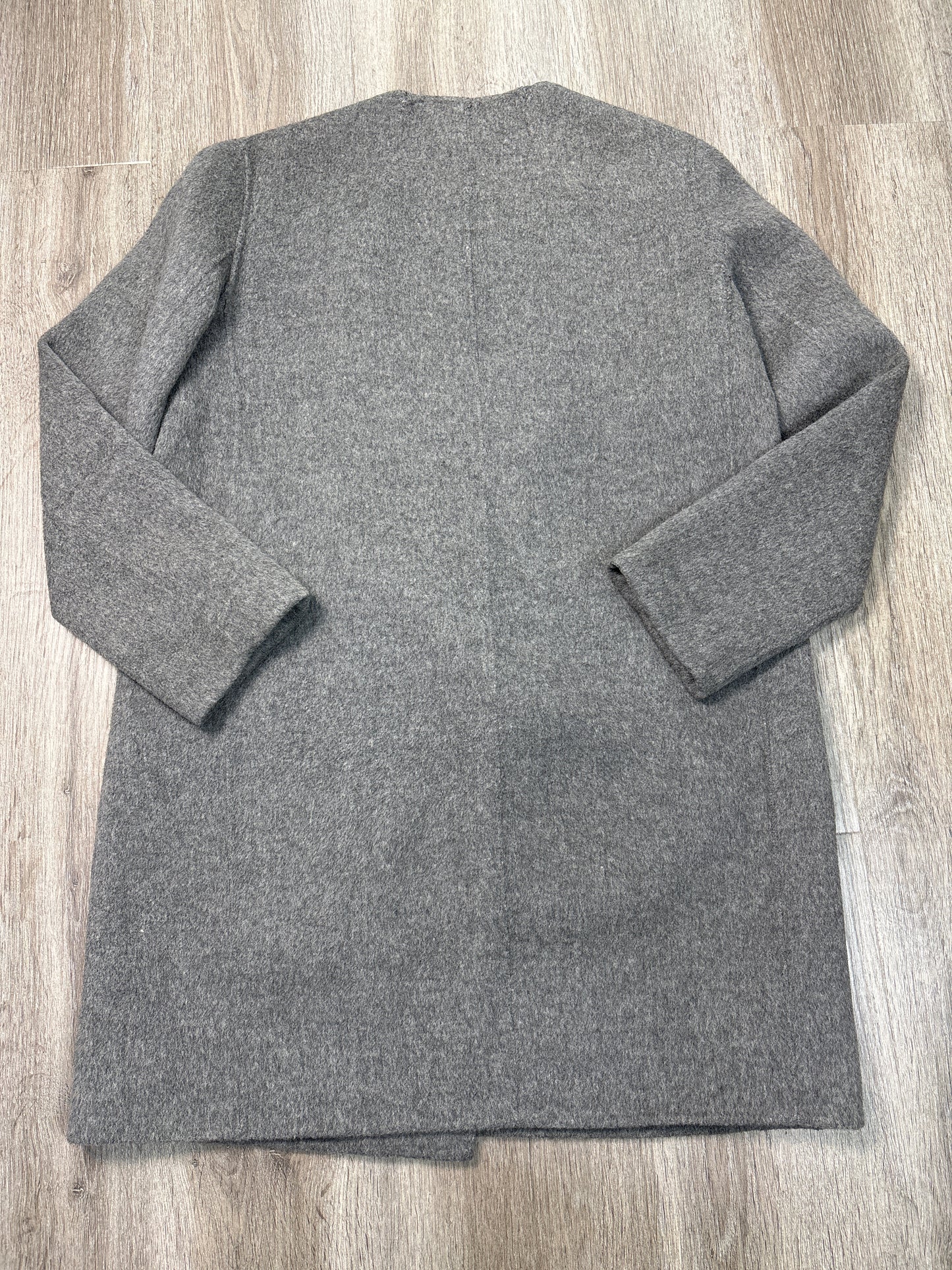 Jacket Fleece By Theory In Grey, Size: S