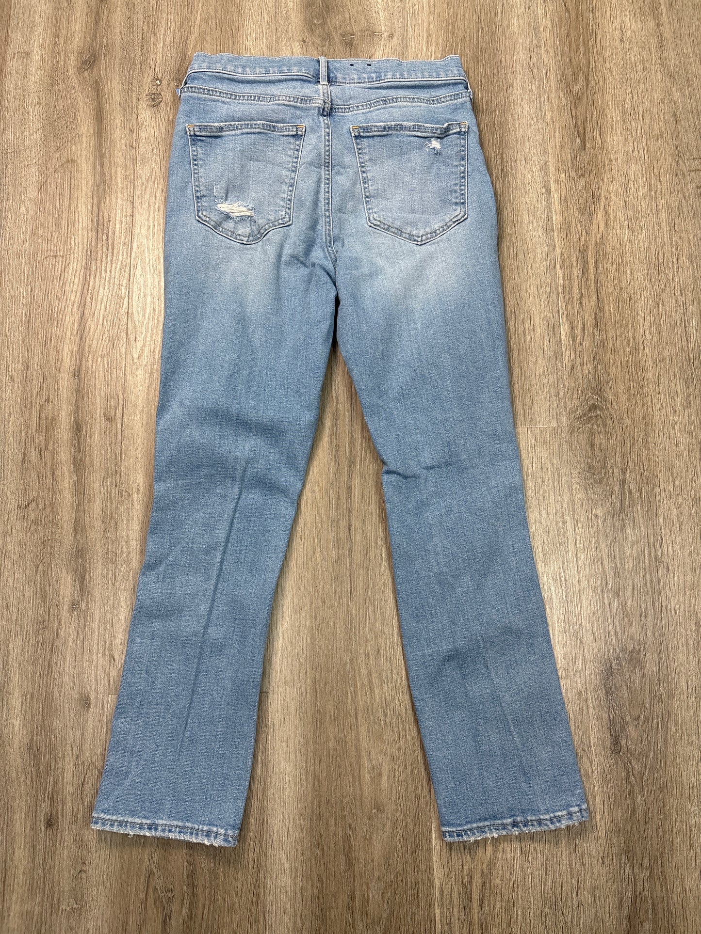 Jeans Straight By Gap In Blue, Size: 8