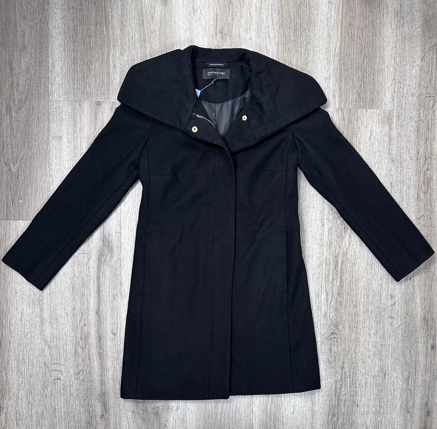 Coat Parka By Jones New York In Black, Size: Xsp