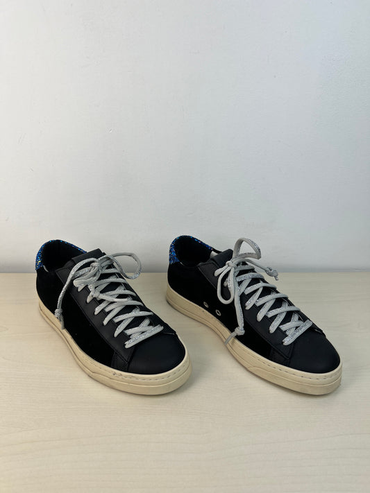 Shoes Sneakers By P448 In Black & Blue, Size: 7