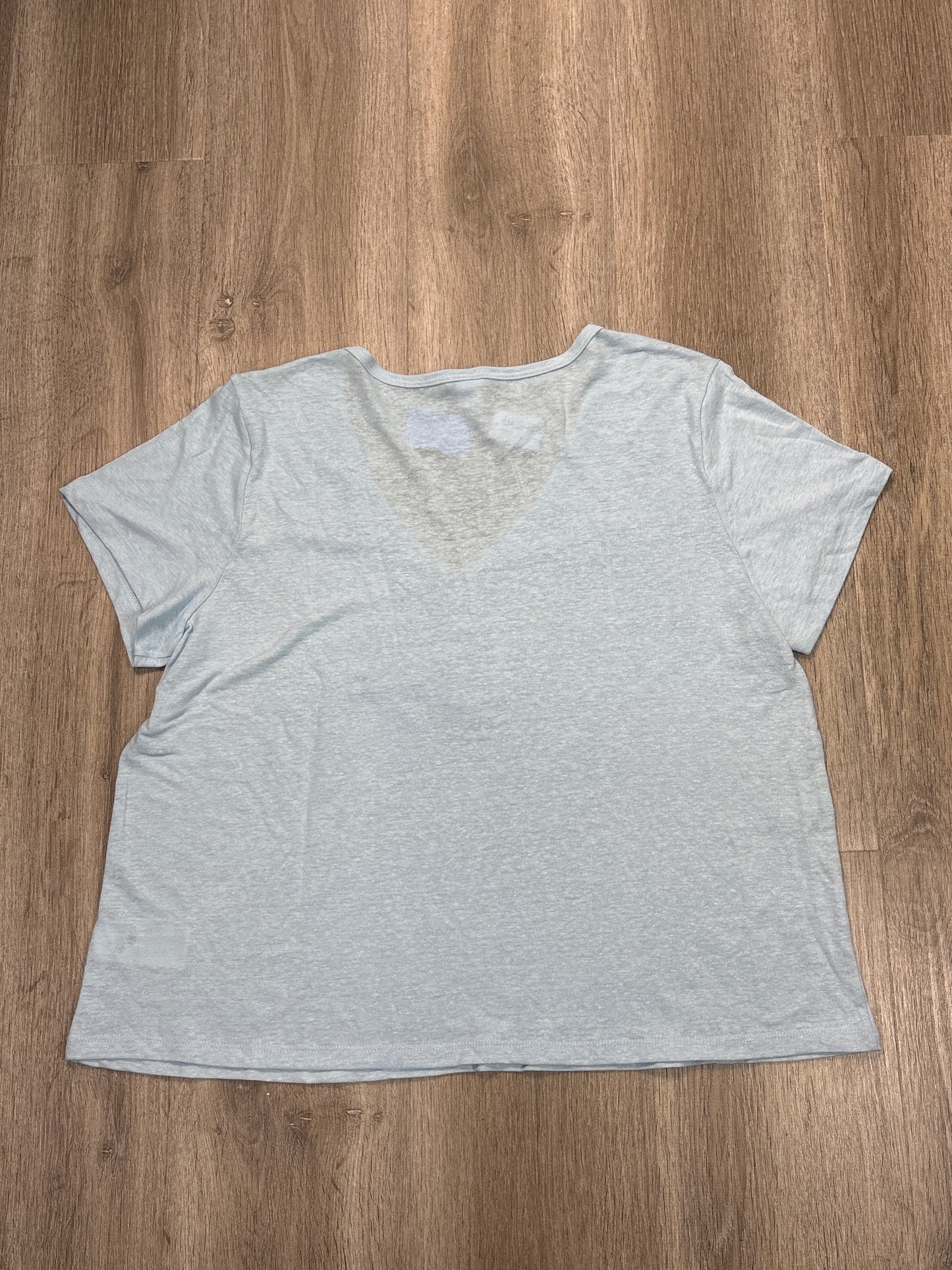 Top Short Sleeve By Old Navy In Blue, Size: L