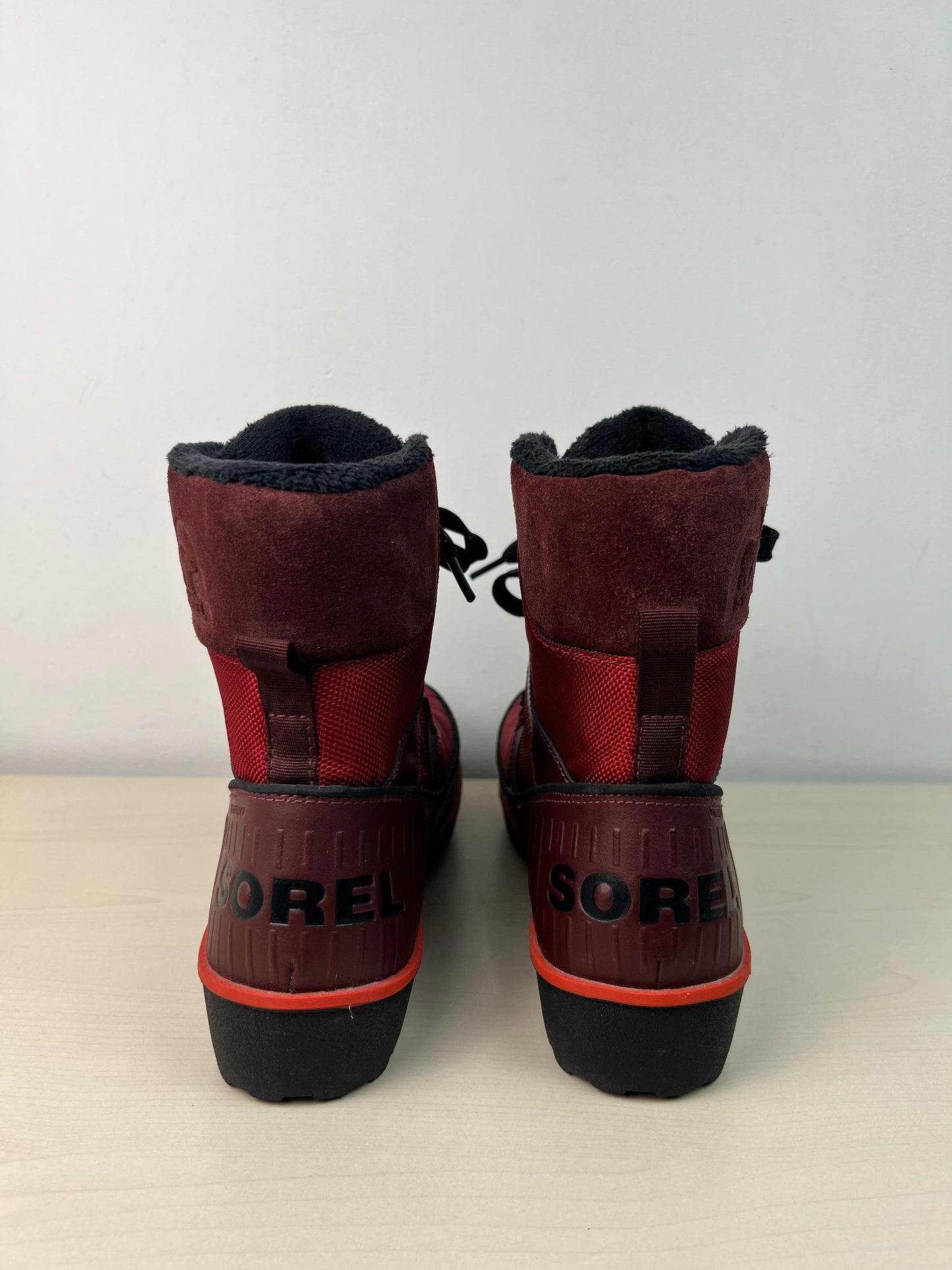 Boots Snow By Sorel In Red, Size: 7