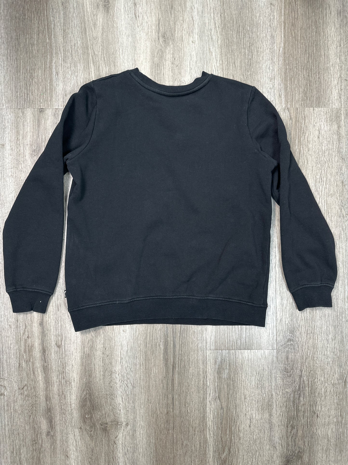 Athletic Sweatshirt Crewneck By Zyia In Black, Size: S