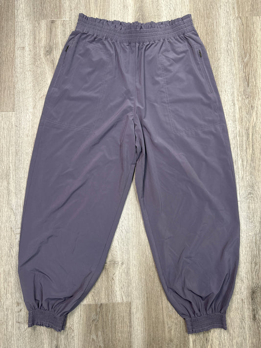 Athletic Pants By Athleta In Purple, Size: L