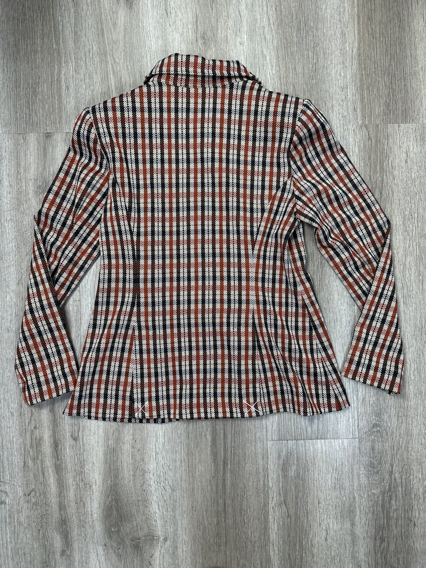 Jacket Other By Cabi In Plaid Pattern, Size: S