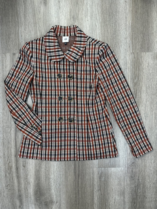 Jacket Other By Cabi In Plaid Pattern, Size: S