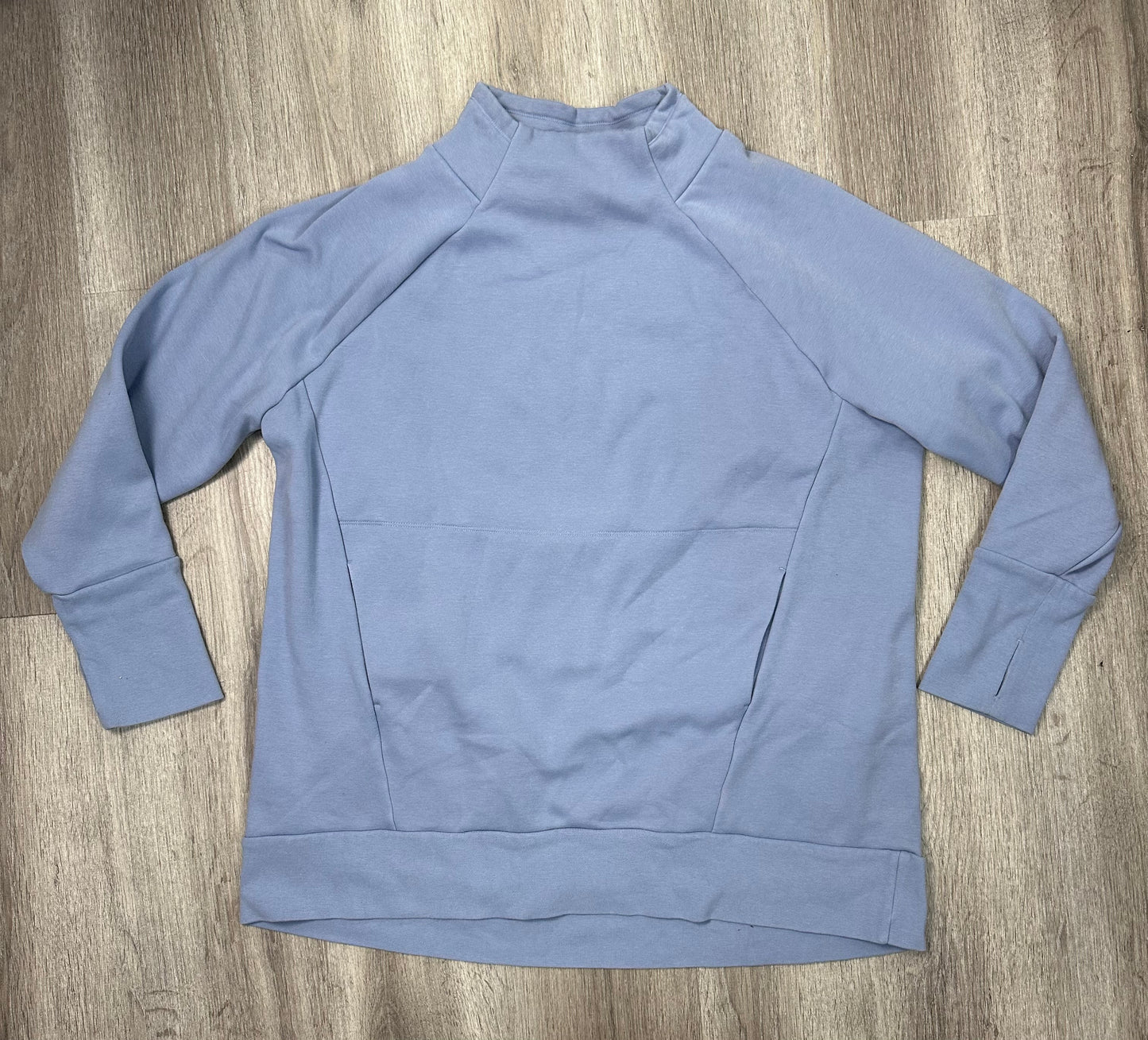 Athletic Sweatshirt Collar By Fabletics In Blue, Size: 2x