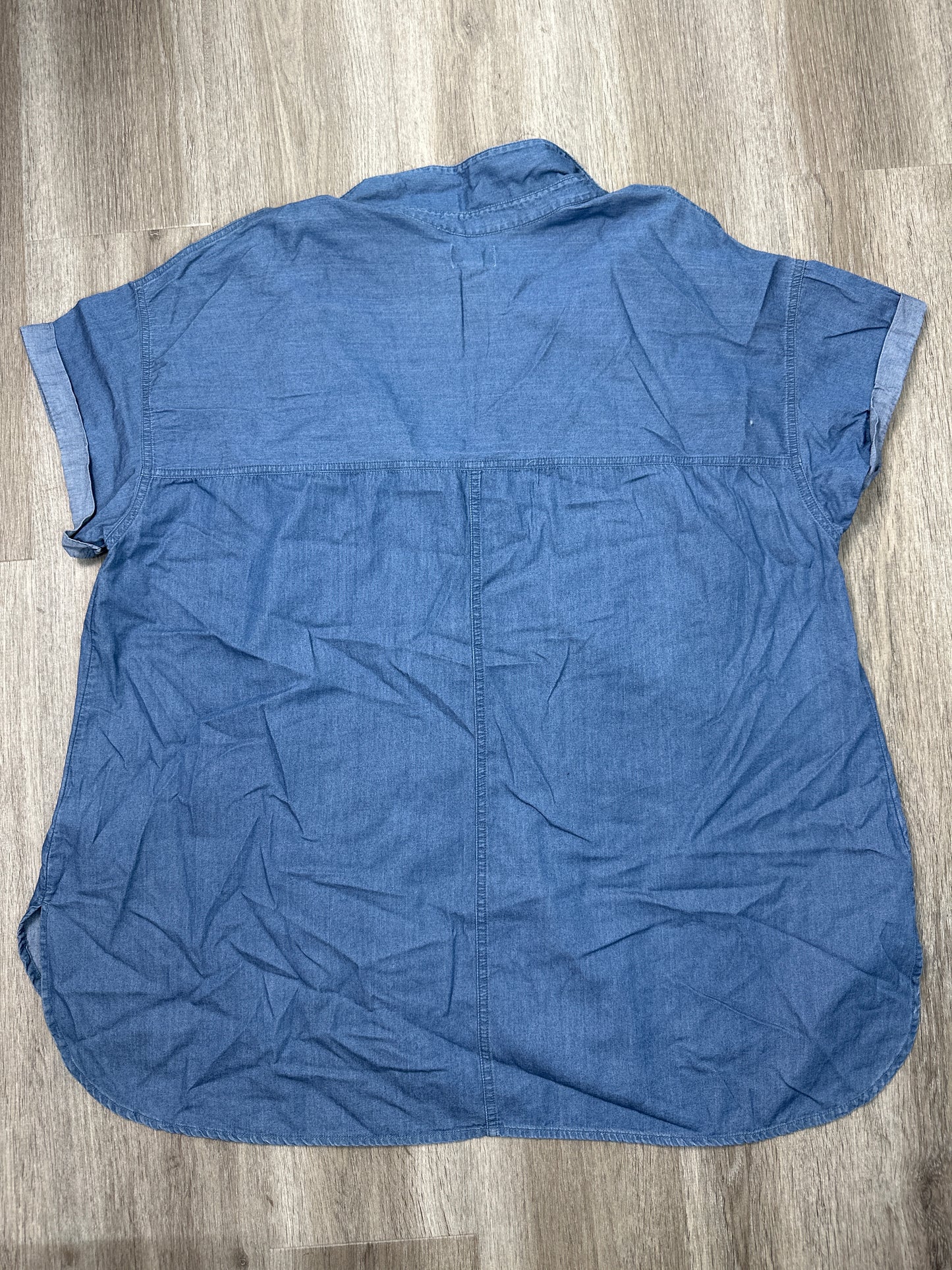 Top Short Sleeve By Old Navy In Blue, Size: 3x