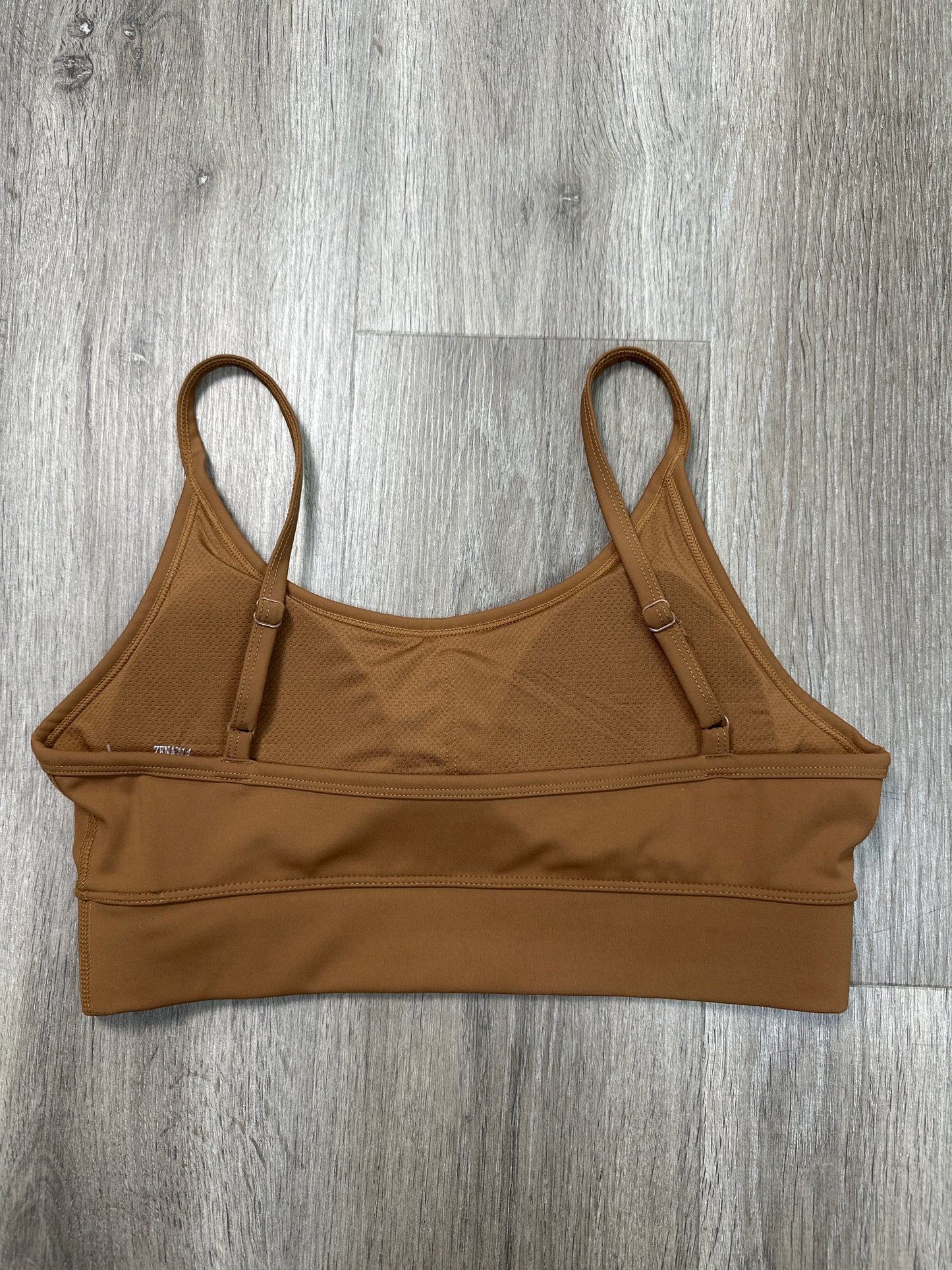 Athletic Bra By Zenana Outfitters In Brown, Size: L