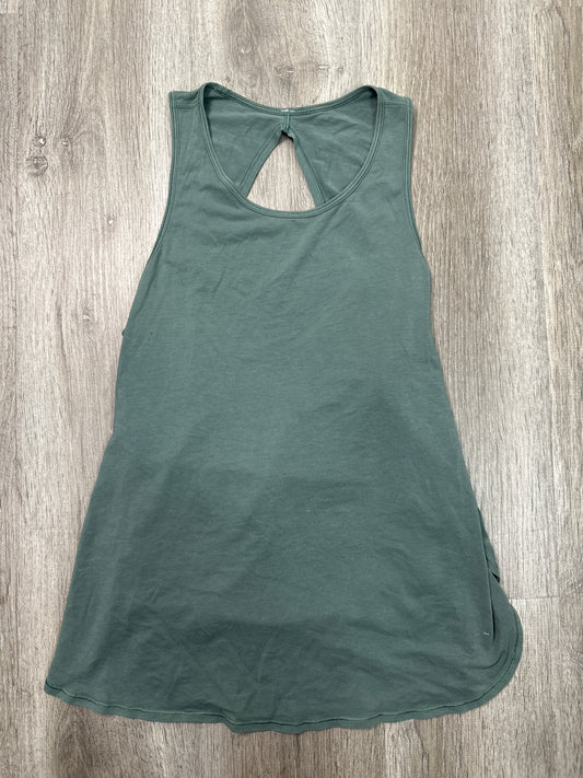 Athletic Tank Top By Lululemon In Green, Size: M