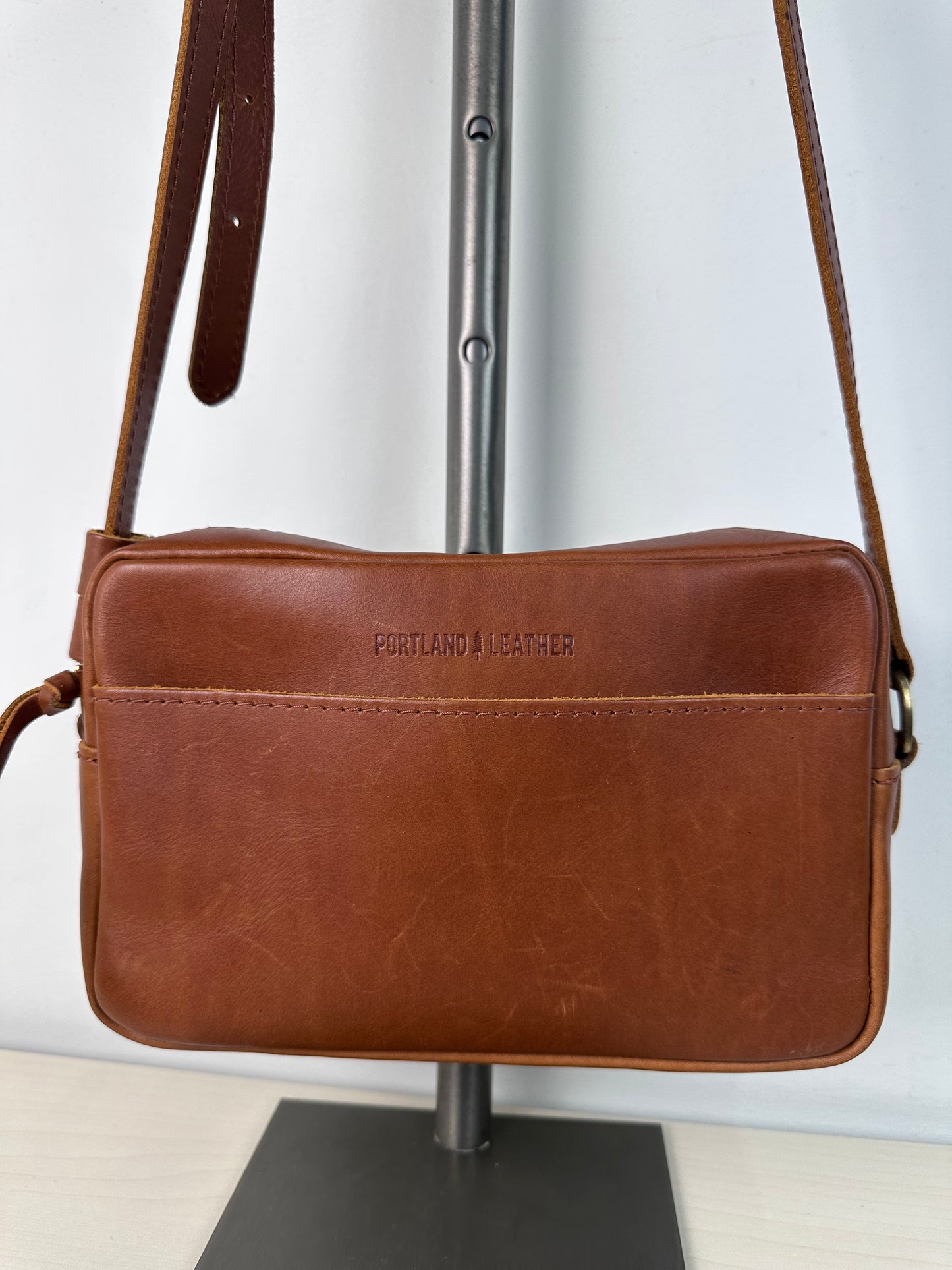 Crossbody Leather By Portland Leather, Size: Small