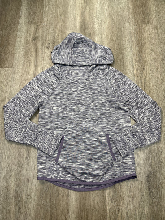 Athletic Sweatshirt Hoodie By 90 Degrees By Reflex In Purple, Size: M