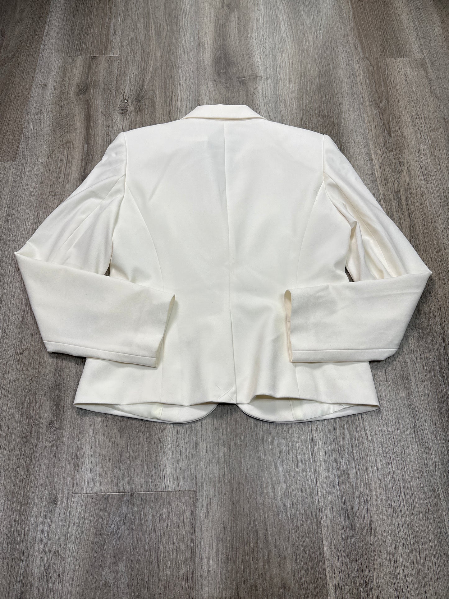 Blazer By Calvin Klein In White, Size: M