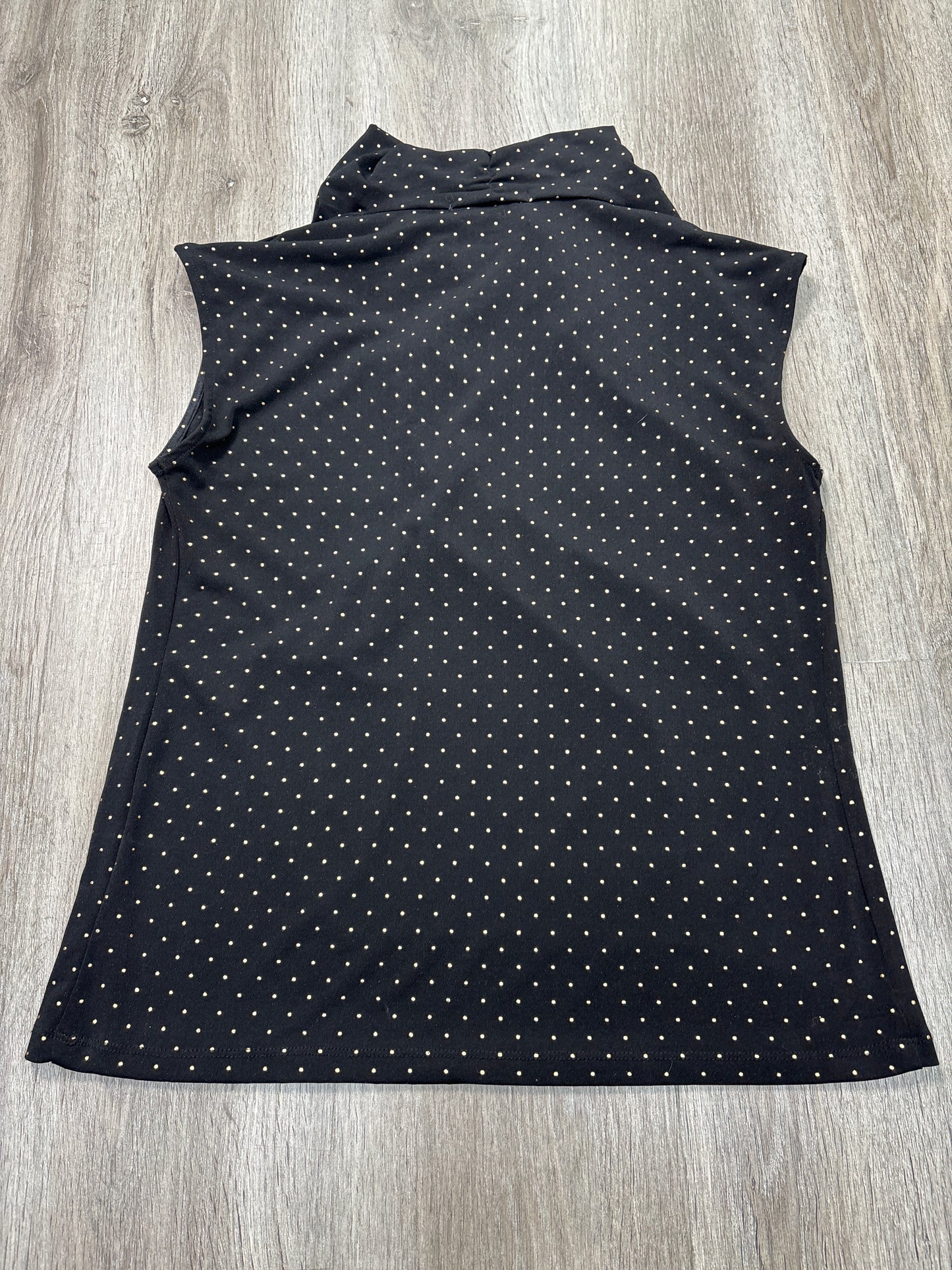 Top Sleeveless By Chelsea And Theodore In Black, Size: S