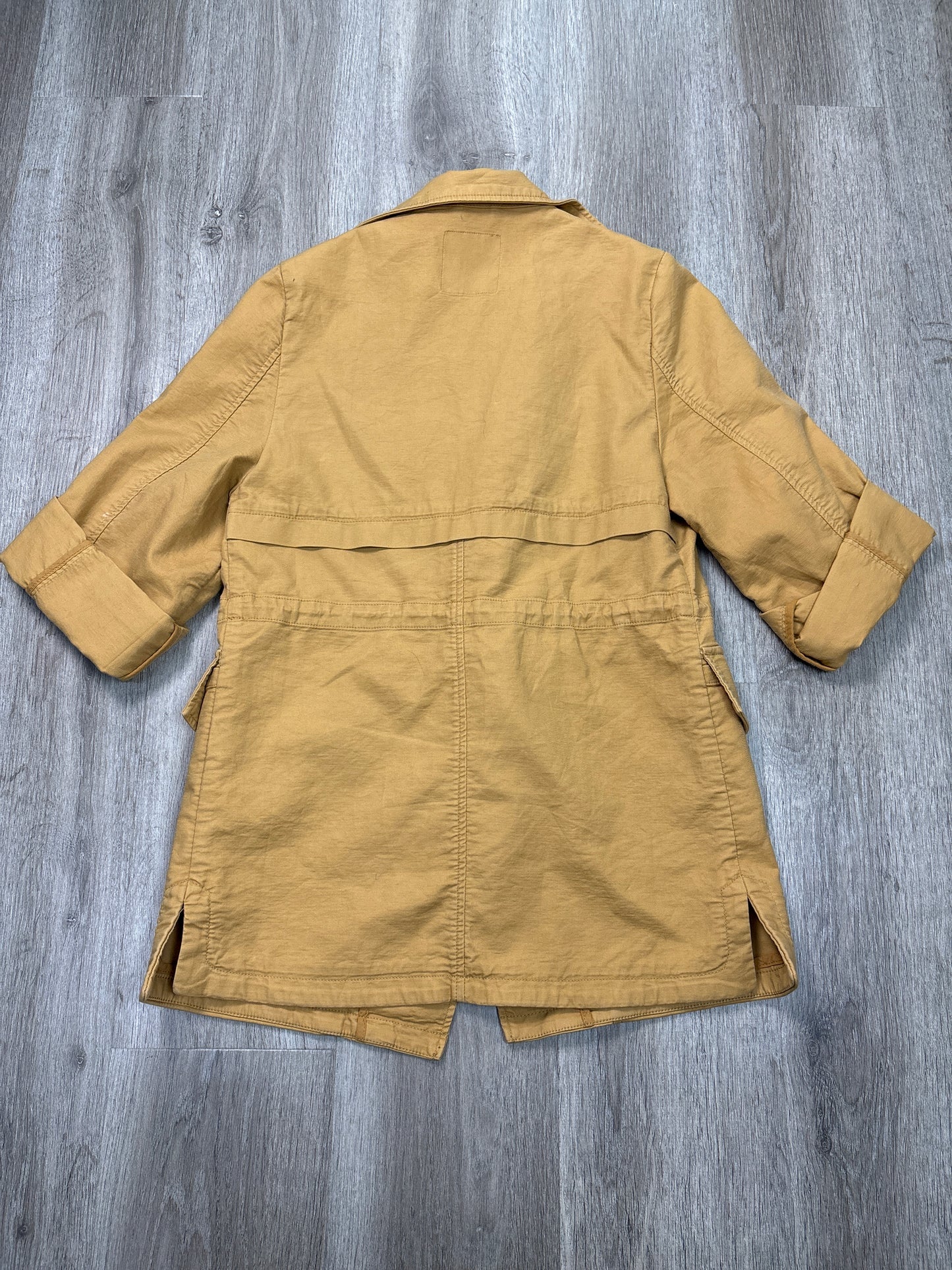 Jacket Moto By Cmc In Yellow, Size: S