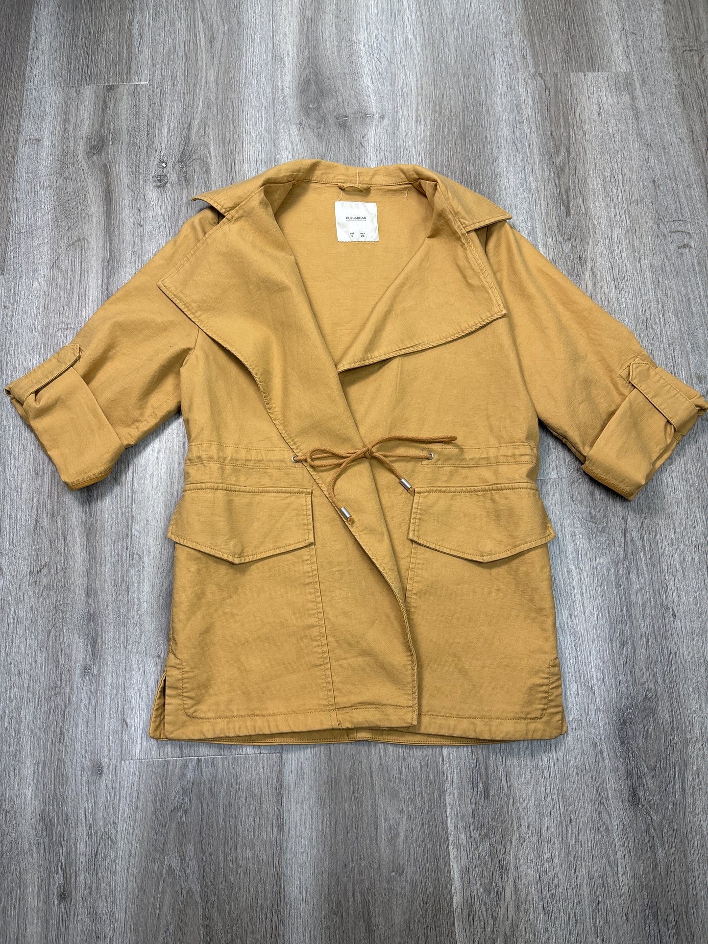 Jacket Moto By Cmc In Yellow, Size: S