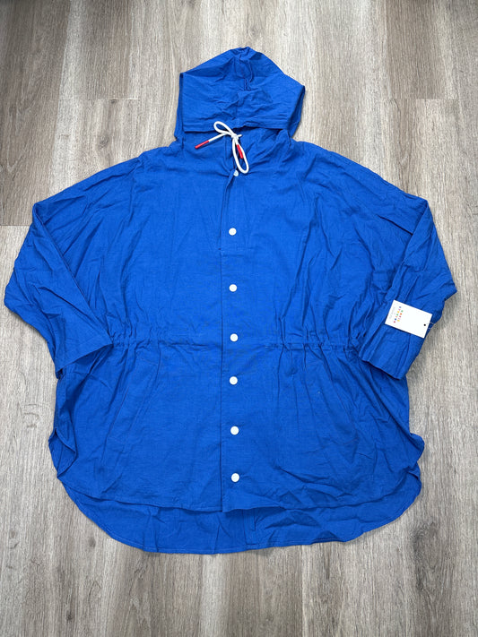 Jacket Other By Clothes Mentor In Blue, Size: M