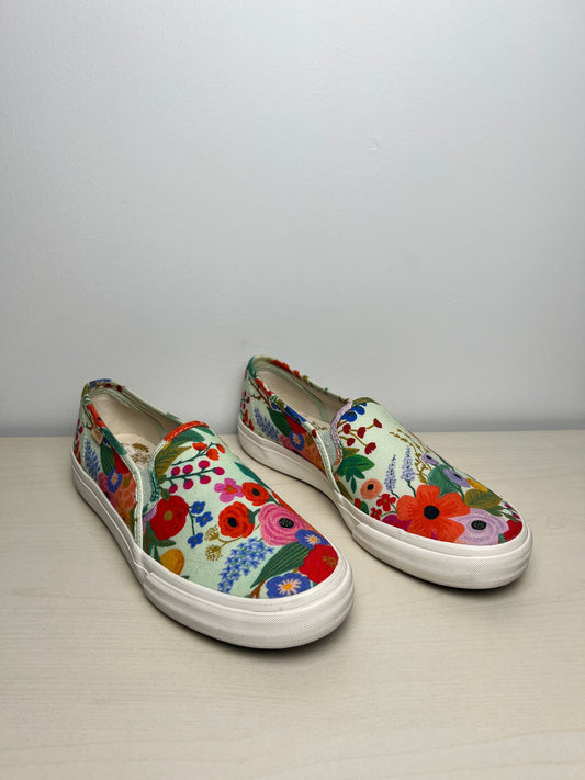 Shoes Sneakers By Keds In Floral Print, Size: 8