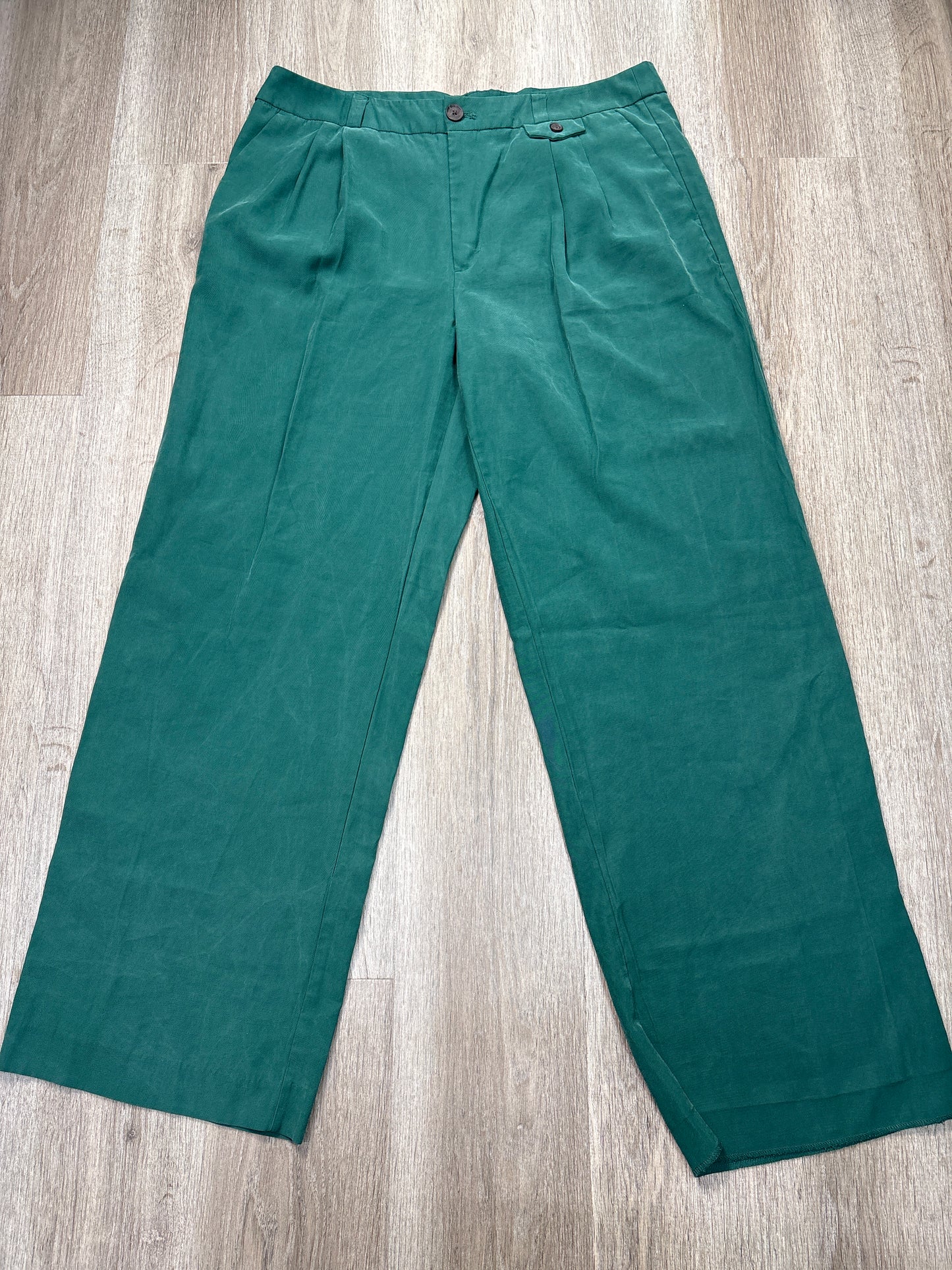 Pants Wide Leg By A New Day In Green, Size: Xl