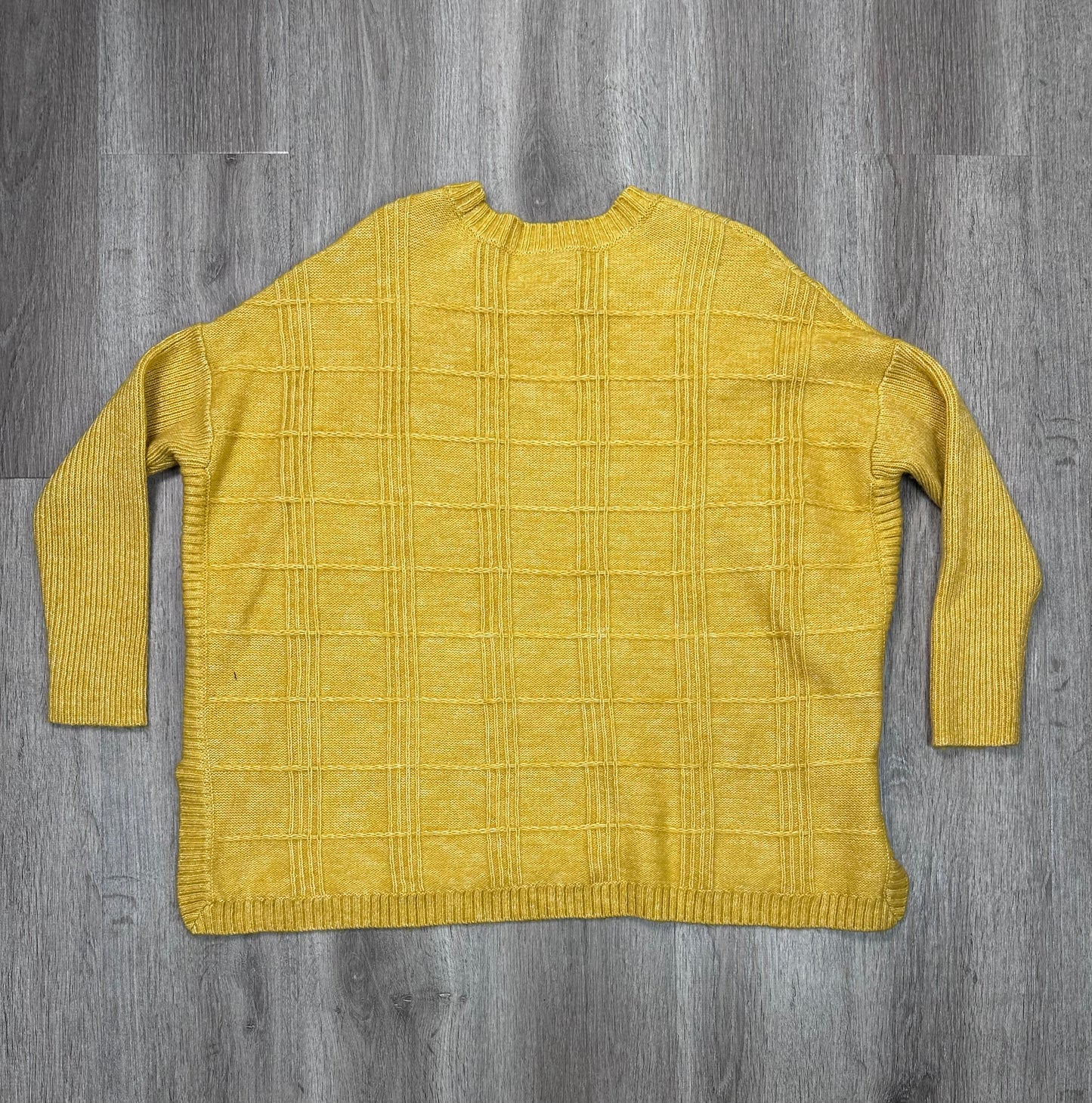 Sweater By Cabi In Yellow, Size: Xs