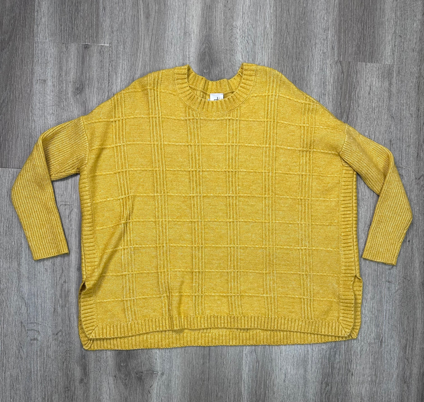 Sweater By Cabi In Yellow, Size: Xs