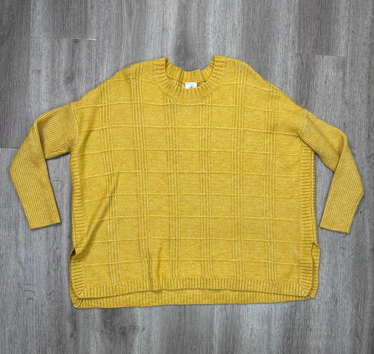 Sweater By Cabi In Yellow, Size: Xs