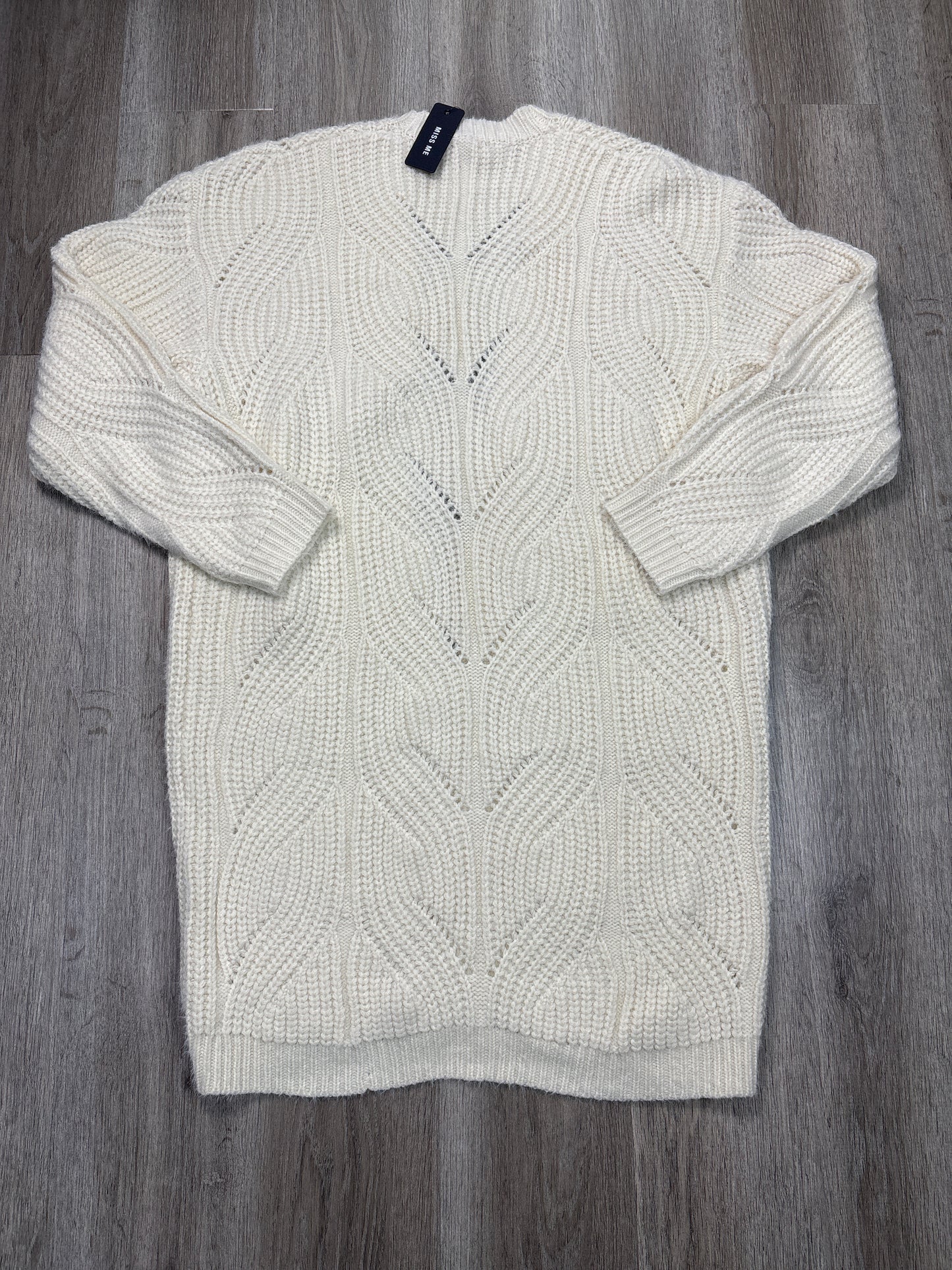 Cardigan By Miss Me In White, Size: Xl