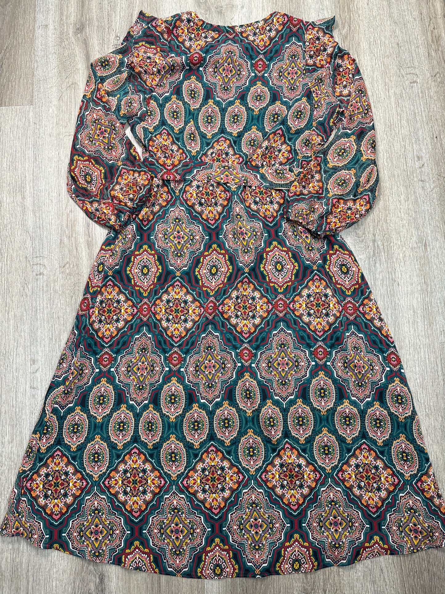 Dress Casual Short By Loft In Paisley Print, Size: L