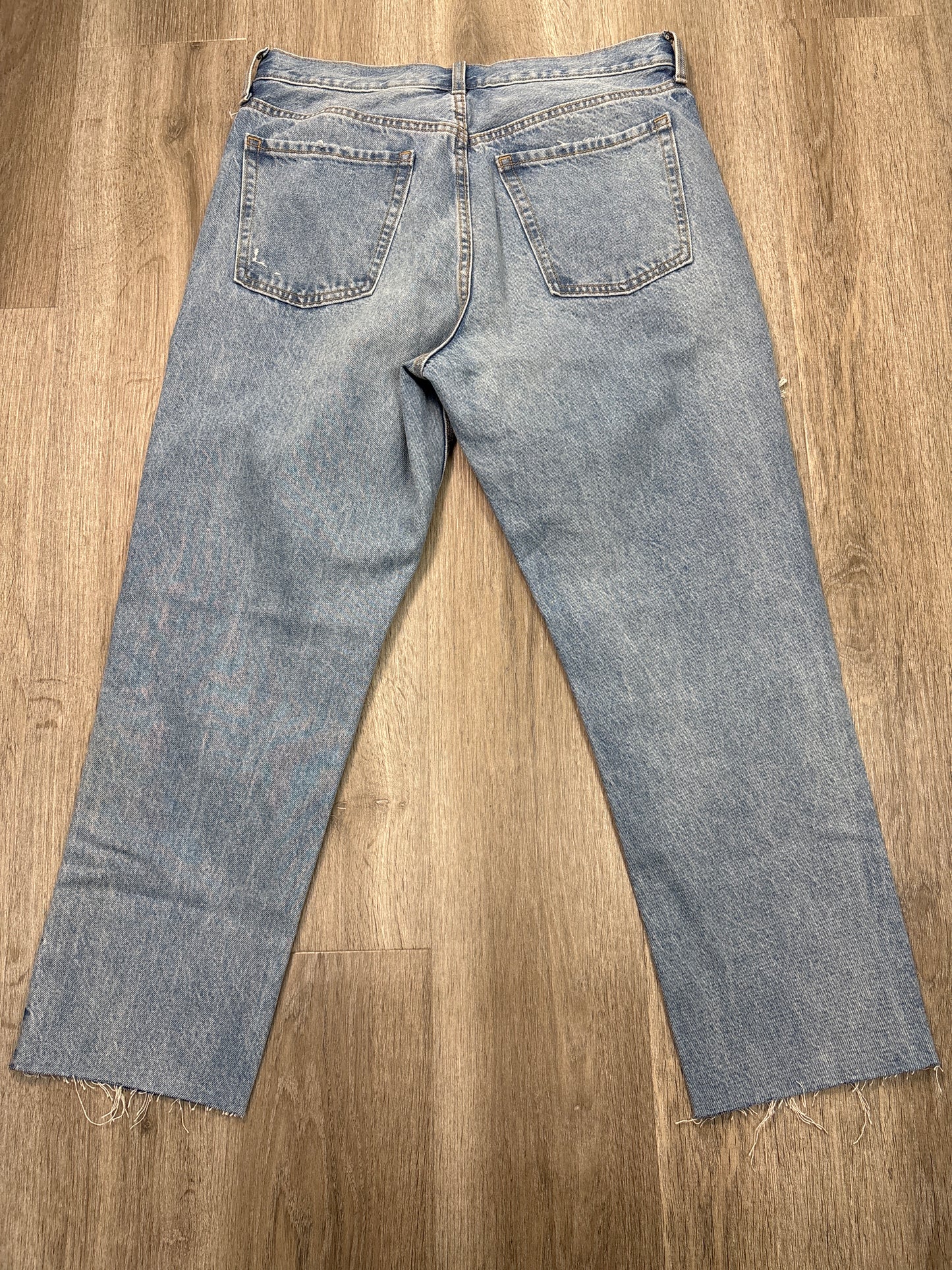 Jeans Straight By Old Navy In Blue Denim, Size: 12