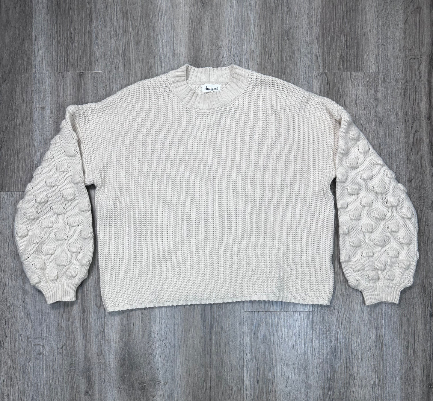 Sweater By &merrci In White, Size: S