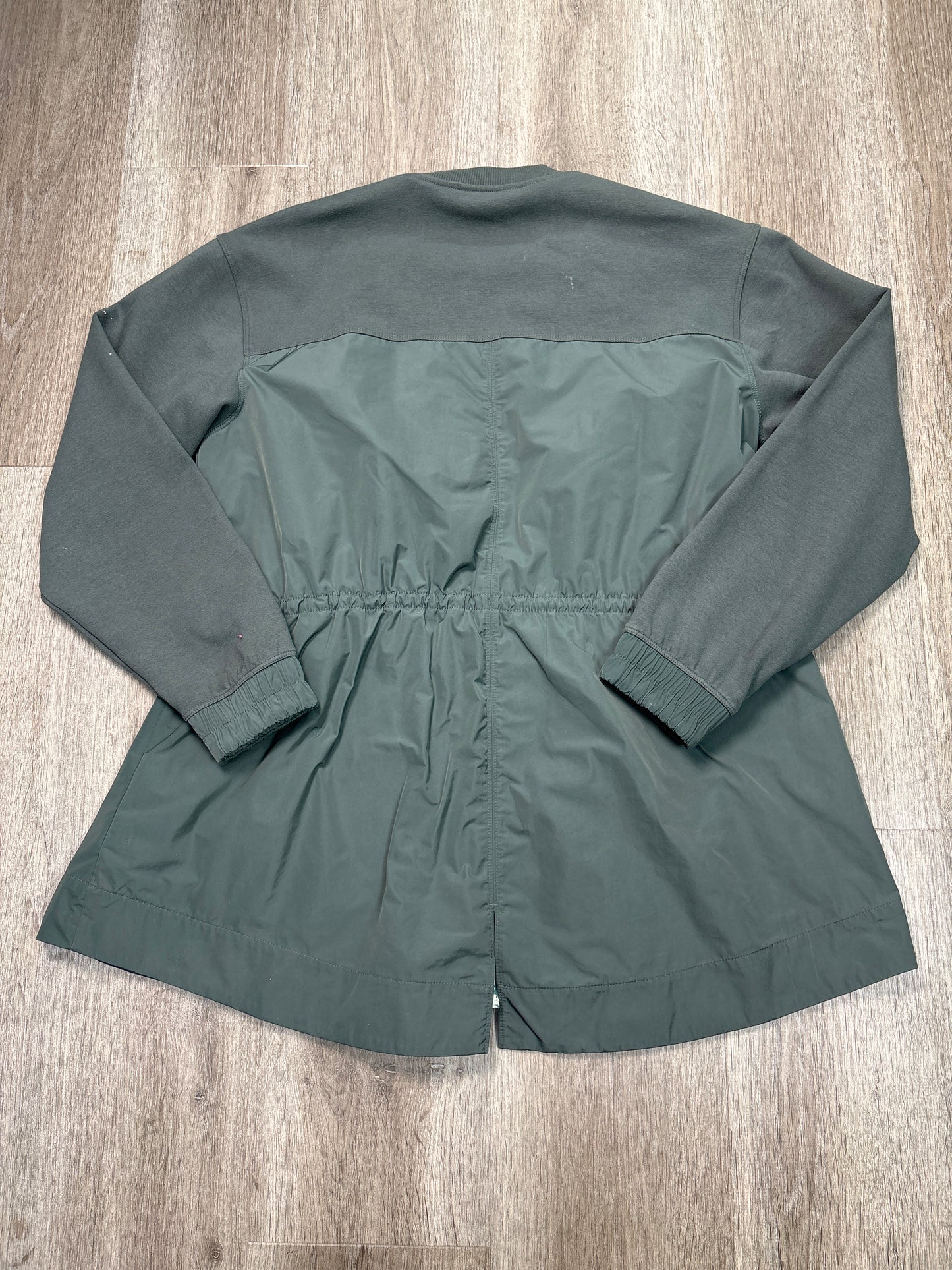 Jacket Windbreaker By Athleta In Green, Size: M