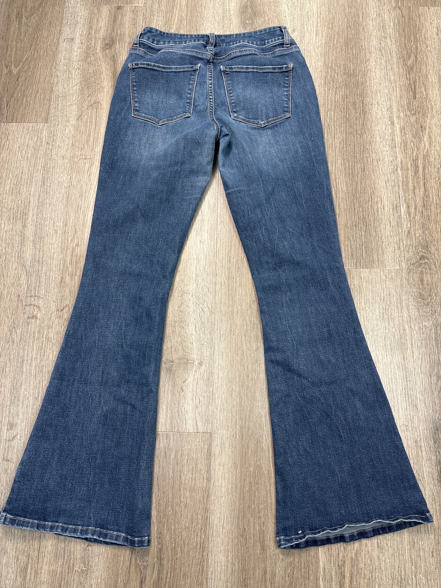 Jeans Flared By Maurices In Blue Denim, Size: 0