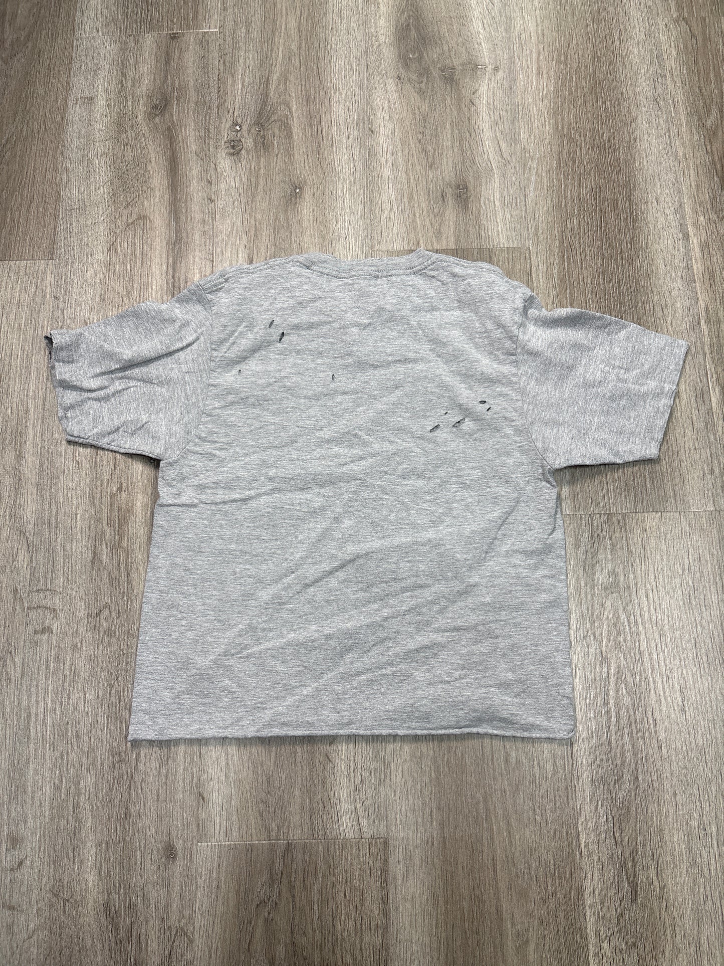 Top Short Sleeve By AMERICAN HIGHWAY In Grey, Size: S