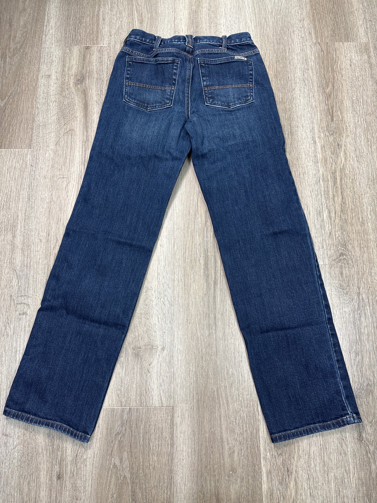 Jeans Flared By Carhartt In Blue Denim, Size: 2