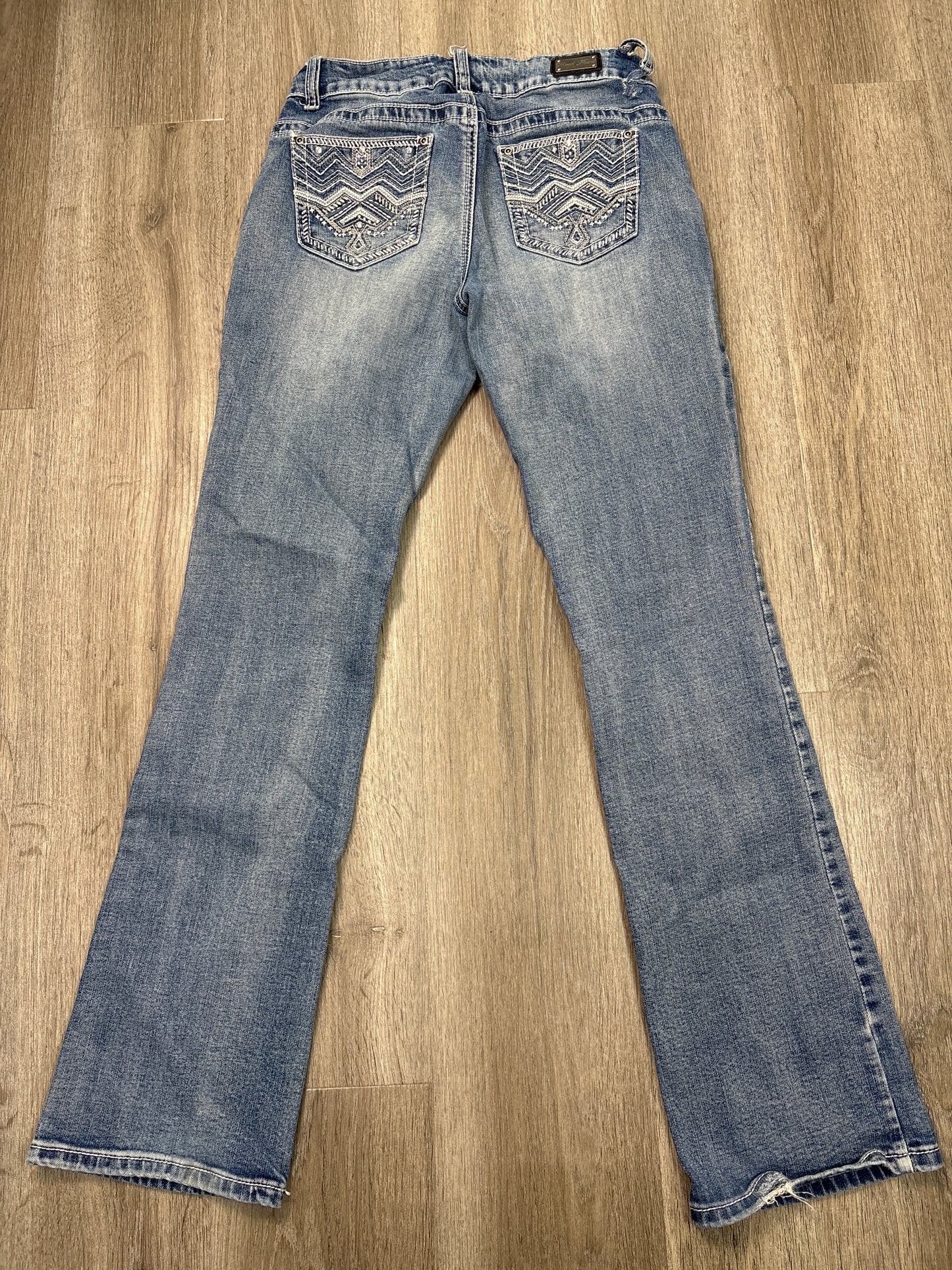 Jeans Boot Cut By WIRED HEART In Blue Denim, Size: 2