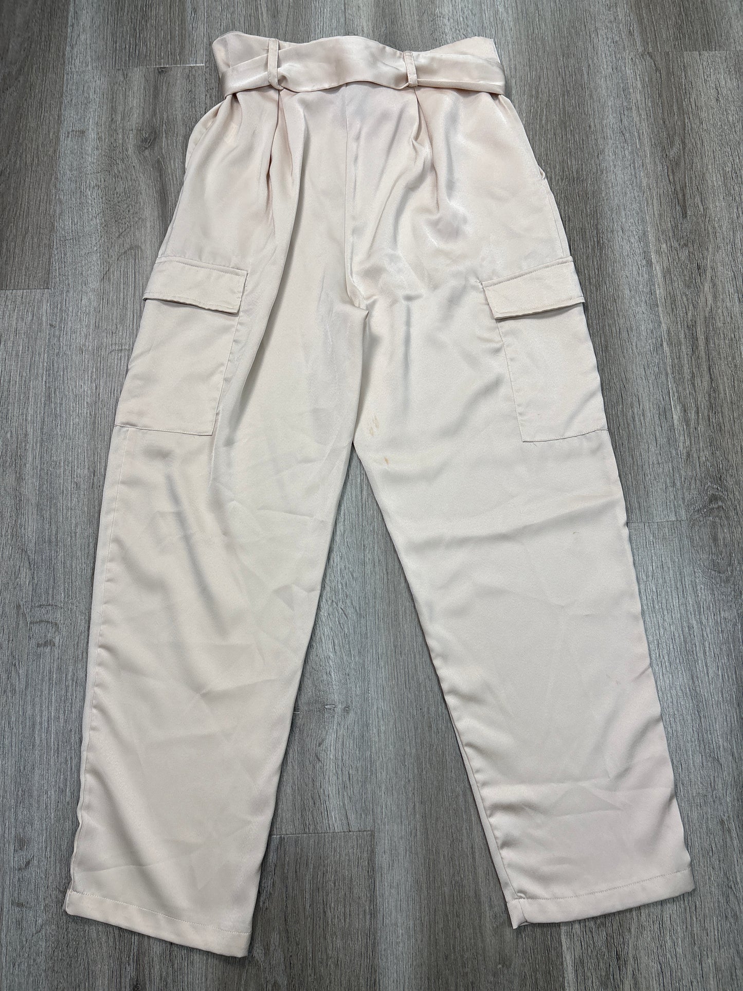 Pants Cargo & Utility By Do and Be In Cream, Size: L