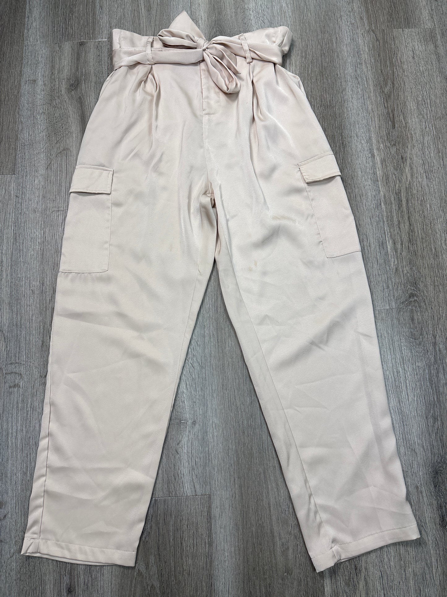 Pants Cargo & Utility By Do and Be In Cream, Size: L