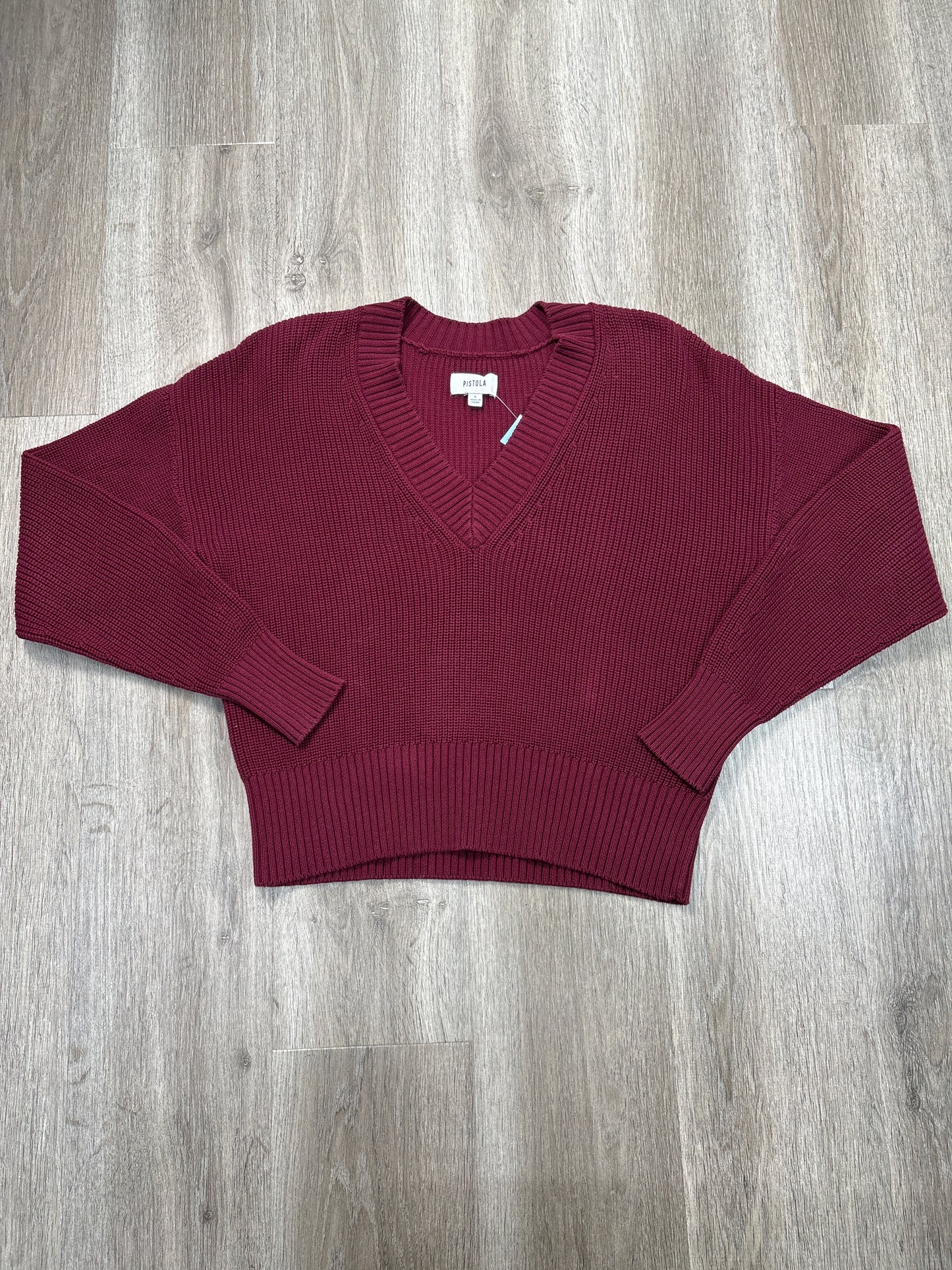 Sweater By Pistola In Maroon, Size: S