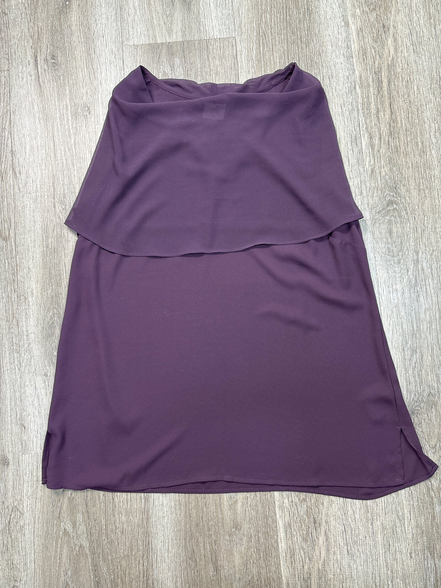 Blouse Sleeveless By Cabi In Purple, Size: S